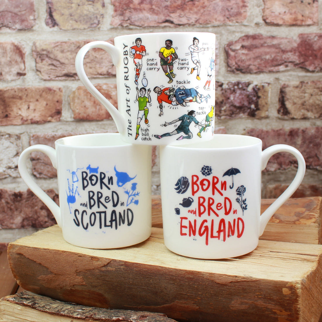 Born &amp; Bred In Scotland Mug