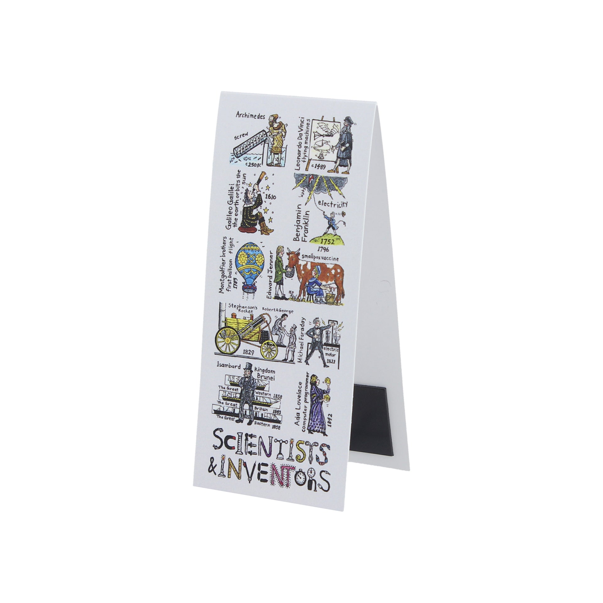 Scientists & Inventors Bookmark