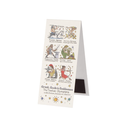 Greek Gods &amp; Goddesses Magnetic Bookmark