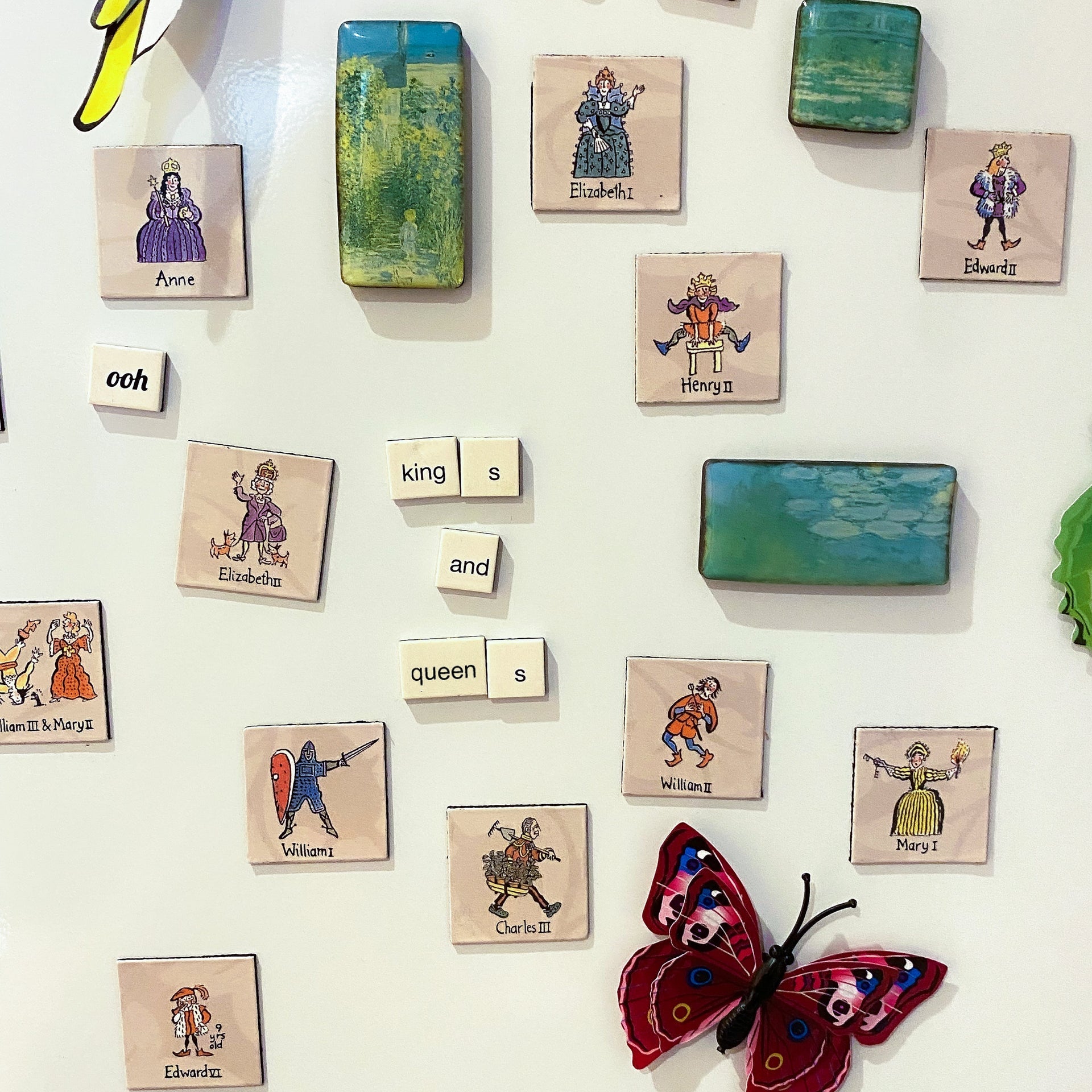 Kings & Queens Magnet Set