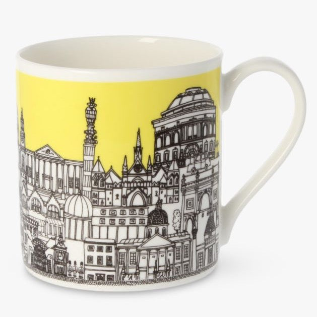 London Buildings Yellow Mug