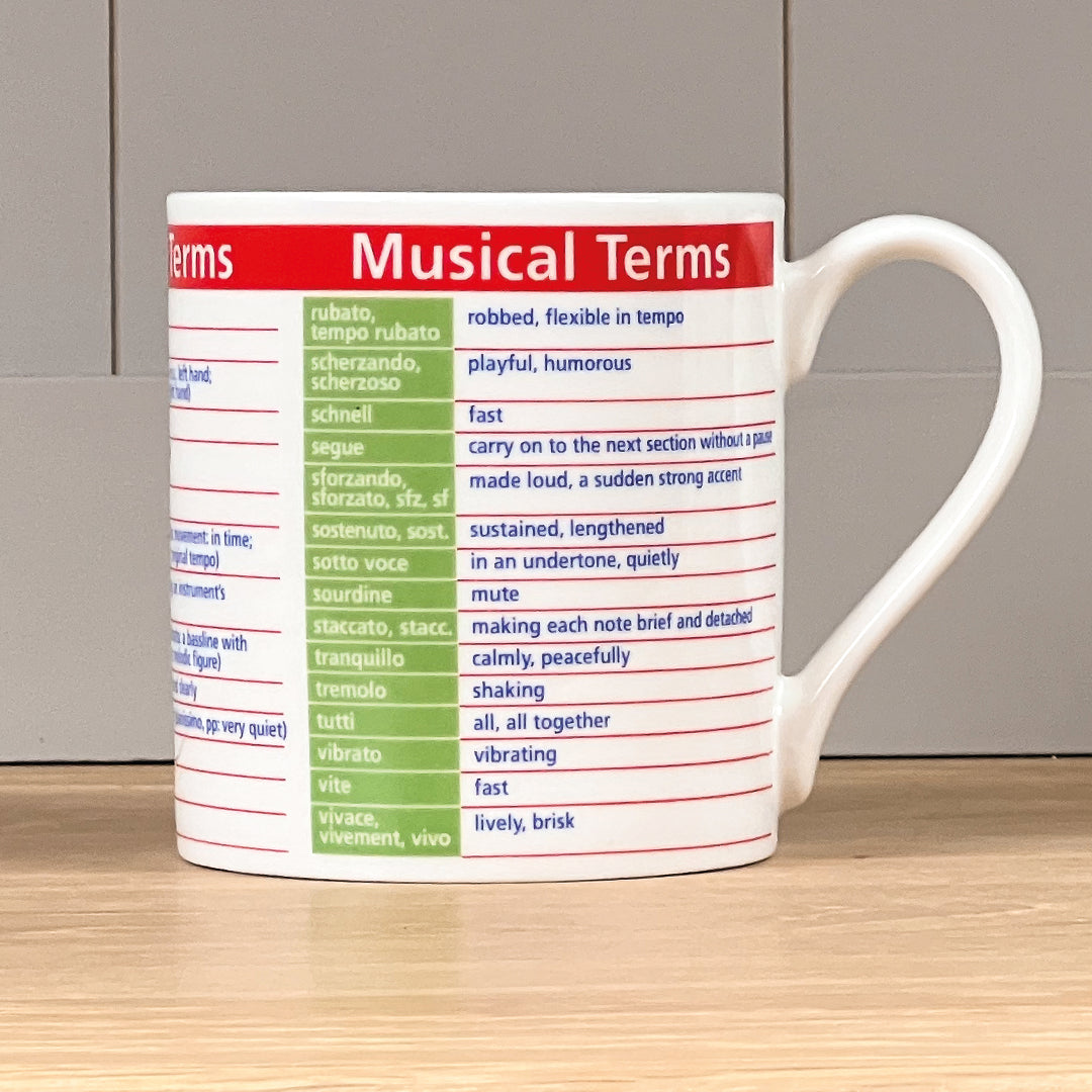 Musical Terms Mug