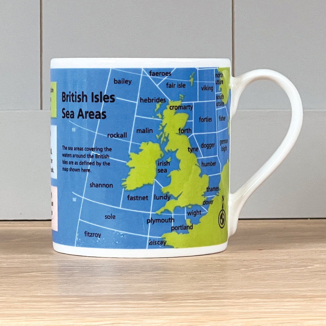 Sea Areas of the British Isles Mug