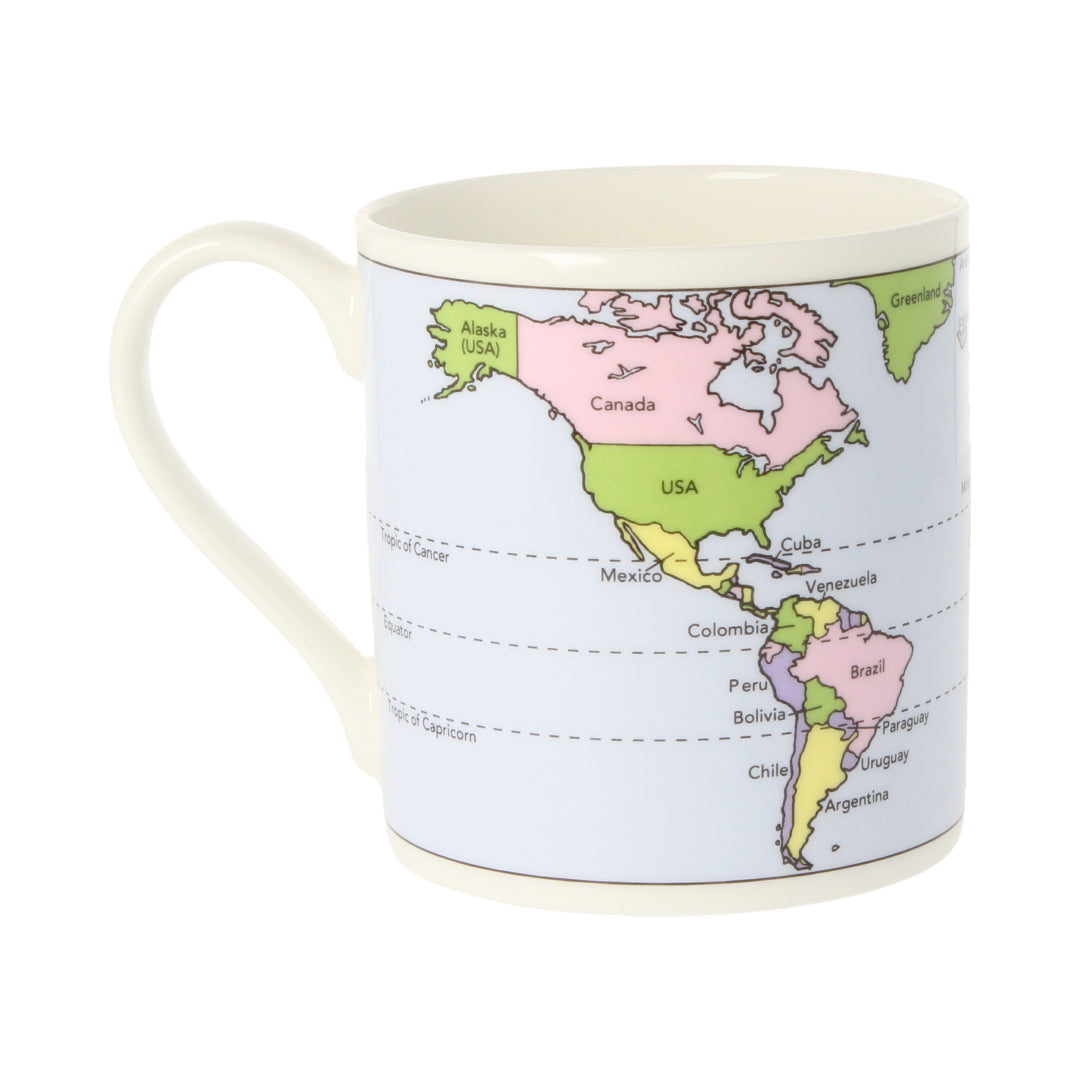 World Map Mug