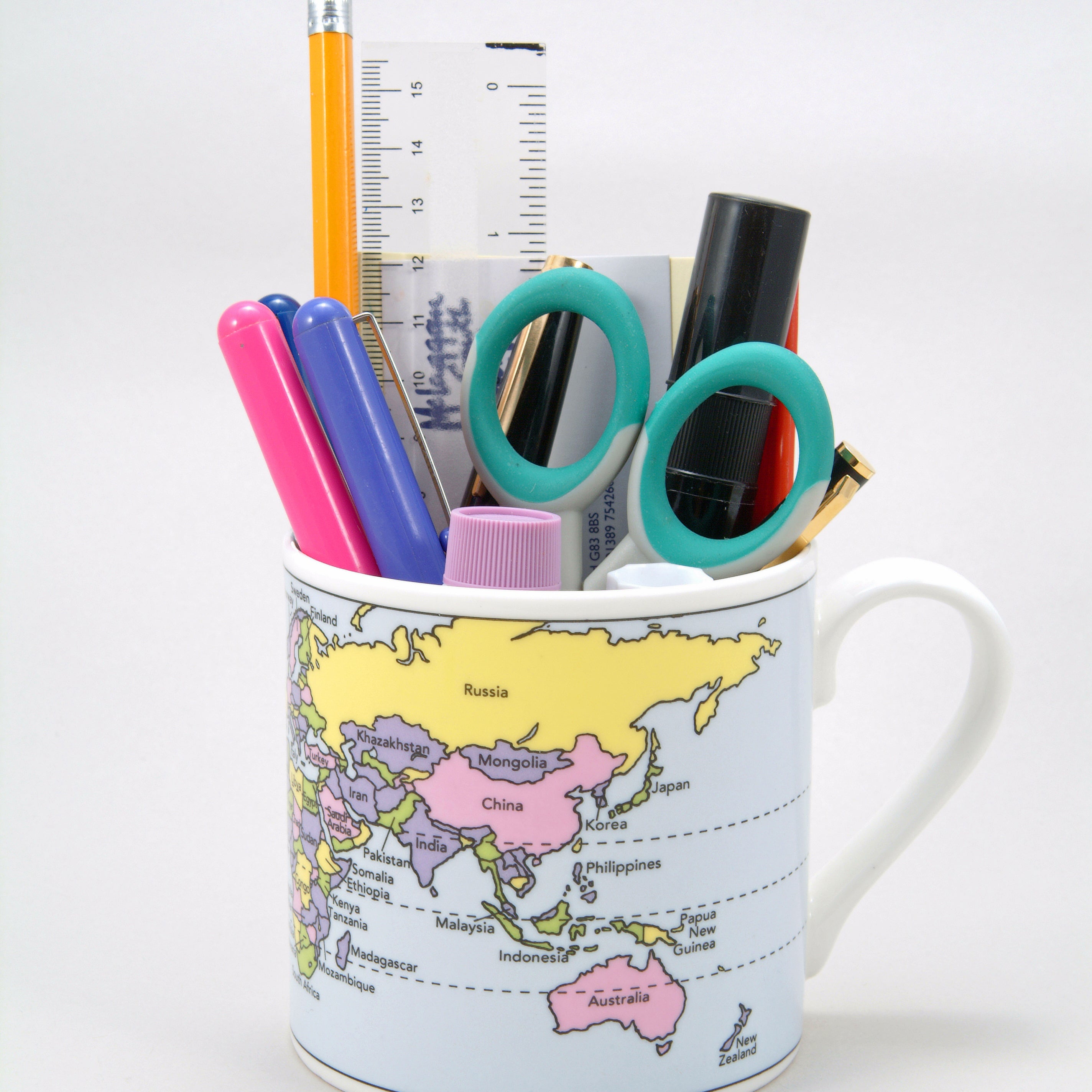 World Map Mug