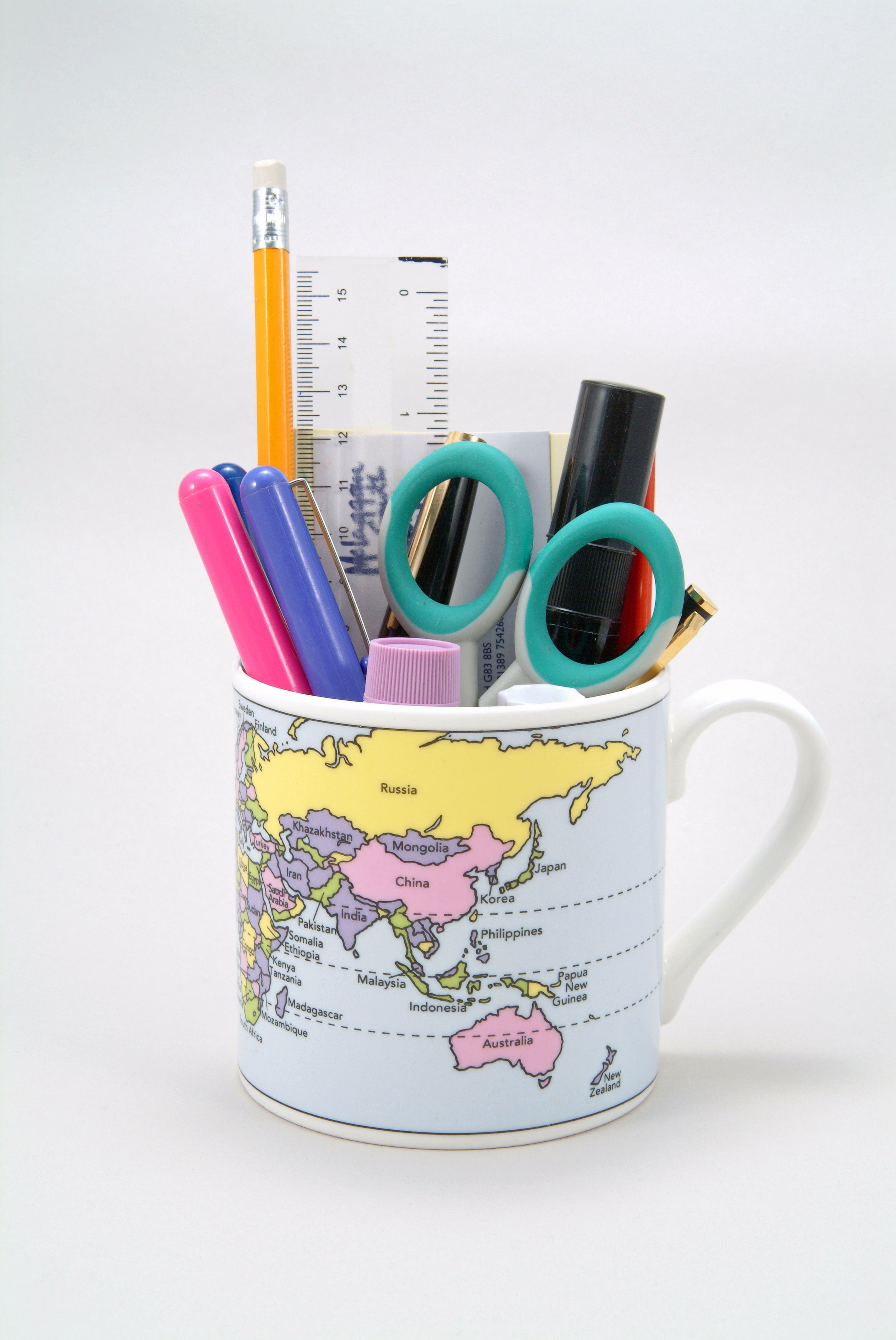 World Map Mug