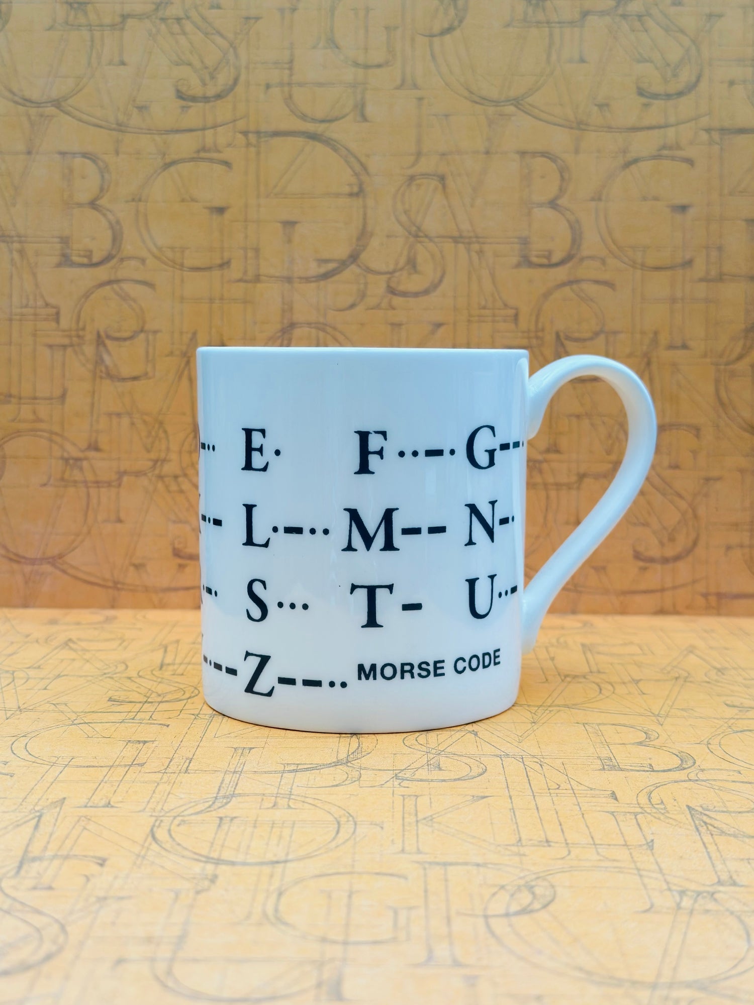 Morse Code Mug