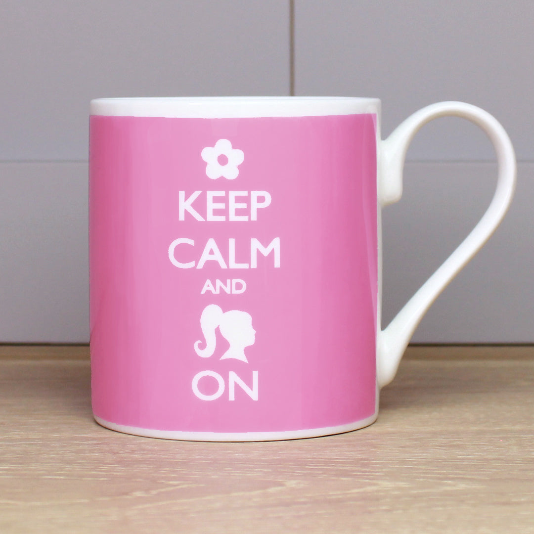 Keep Calm Pink Mug