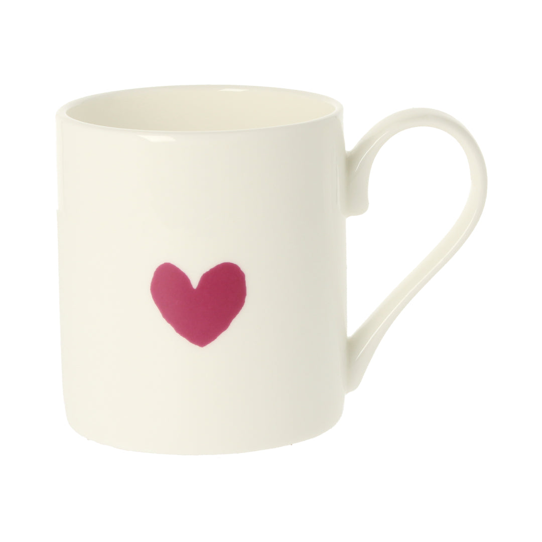 Wee Heart Maroon Mug