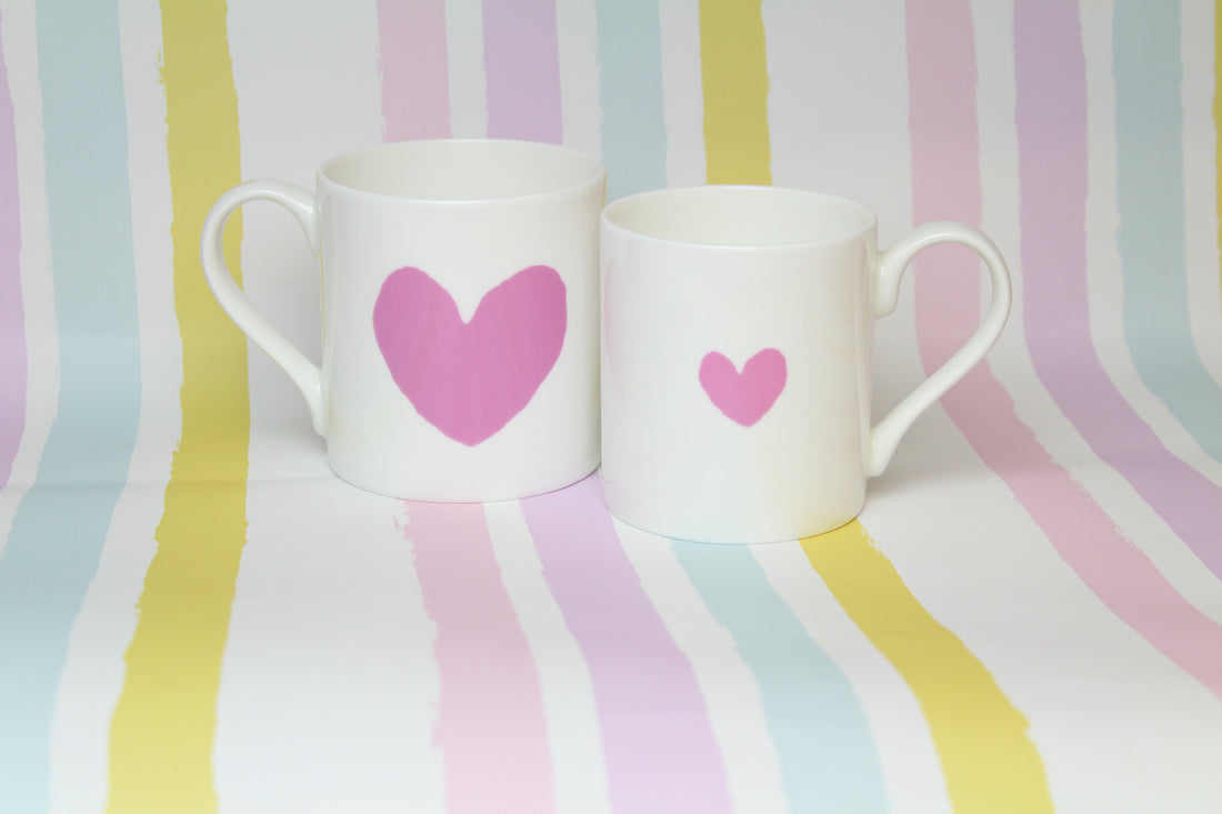 Wee Heart Pink Mug