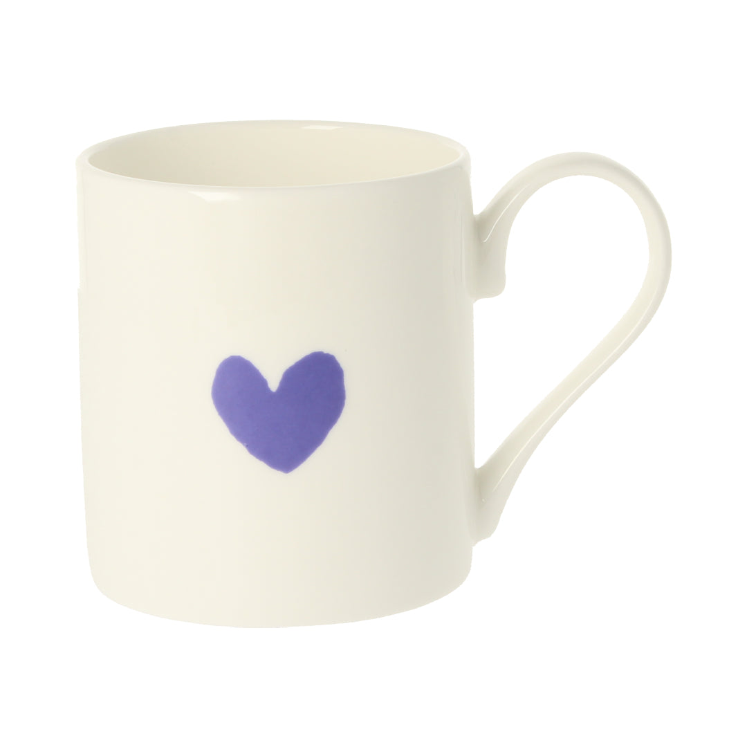 Wee Heart Violet Mug