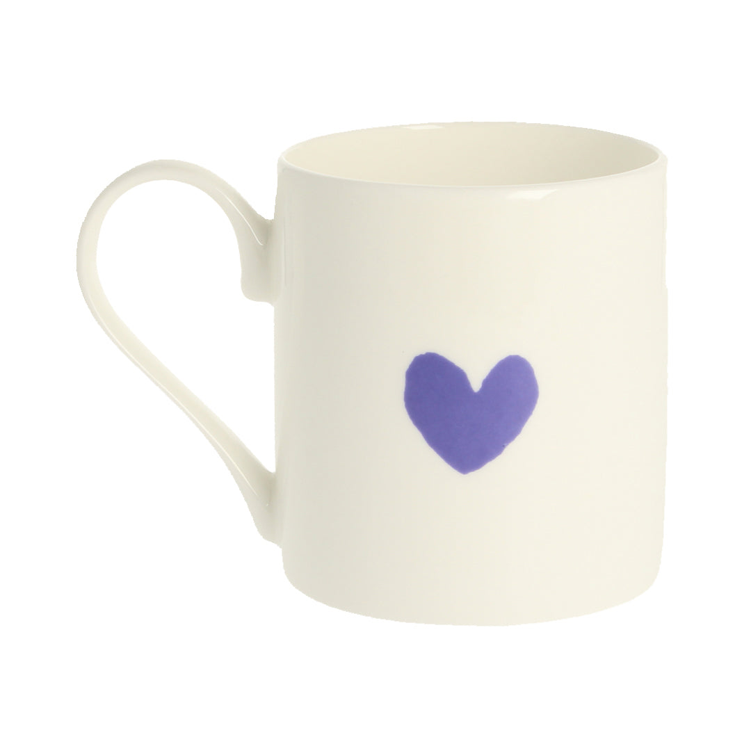 Wee Heart Violet Mug