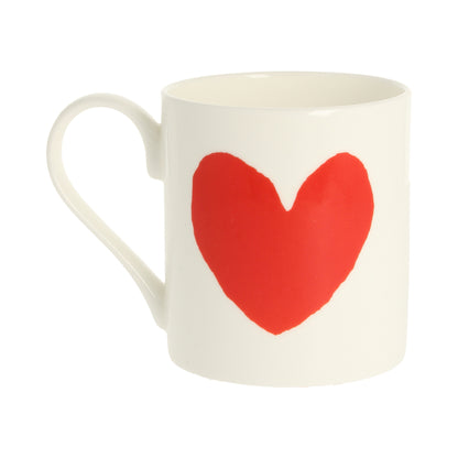 Big Heart Red Mug