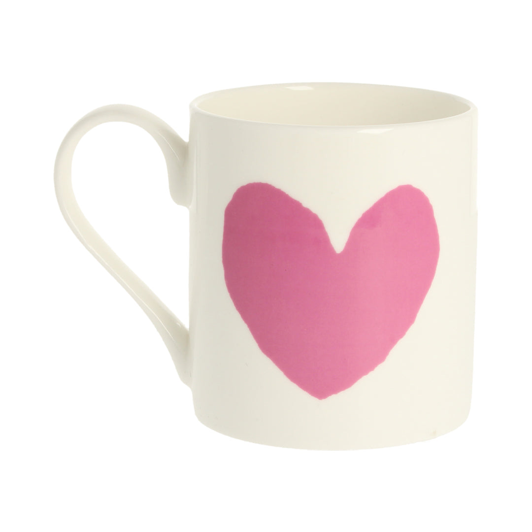 Big Heart Pink Mug