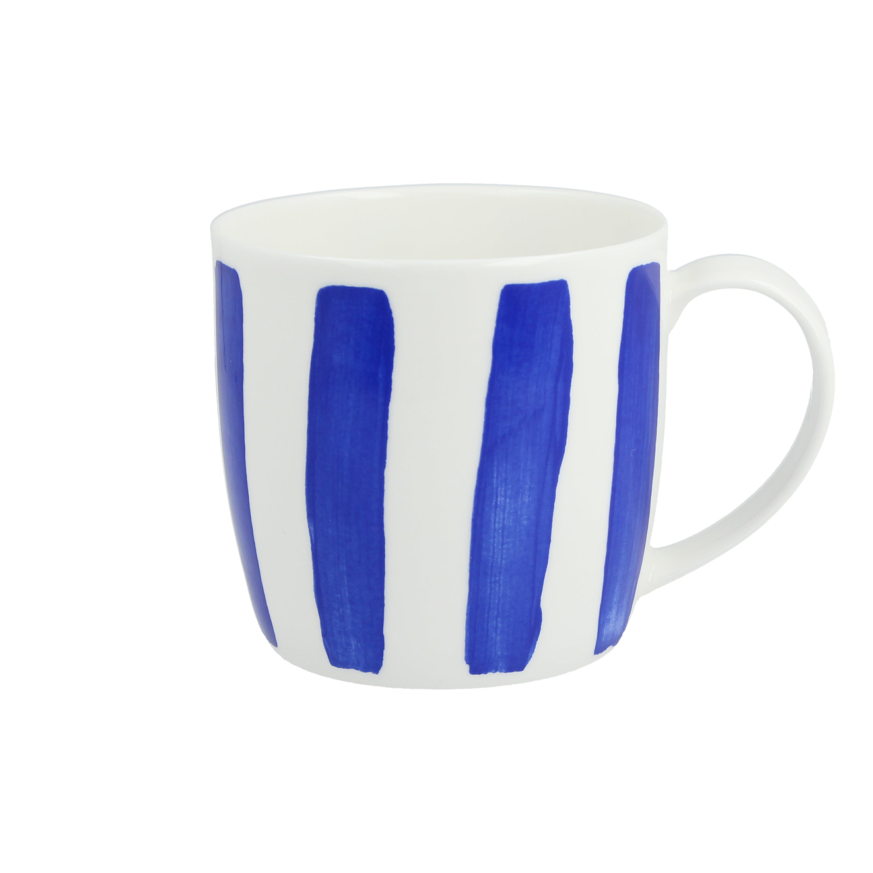 Awning Stripe Blueberry Huggable Mug