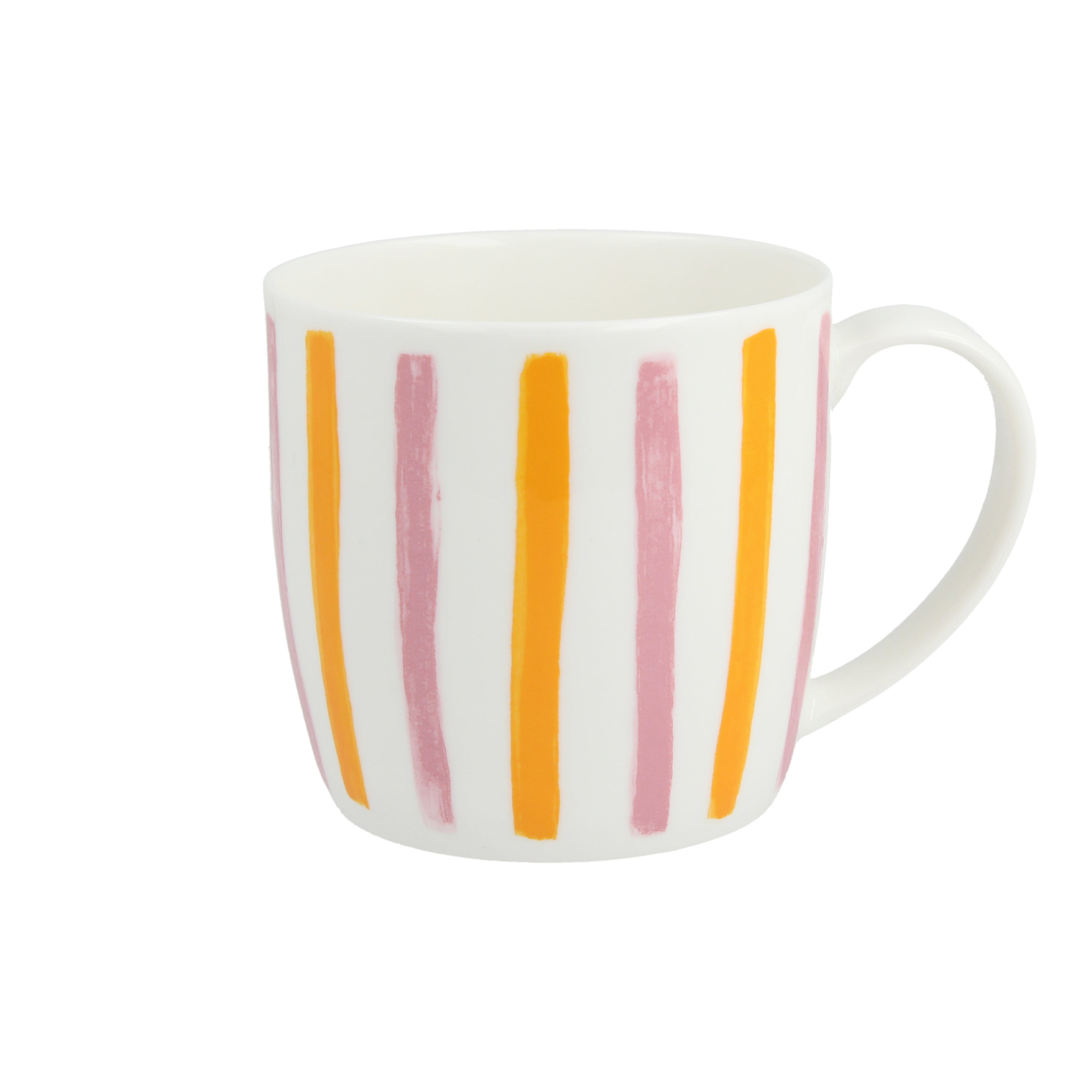 Candy Stripe Marmalade & Bubblegum Huggable Mug
