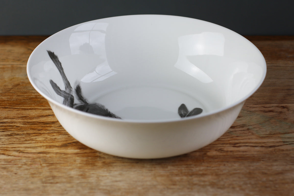 Running Hare Large Bowl