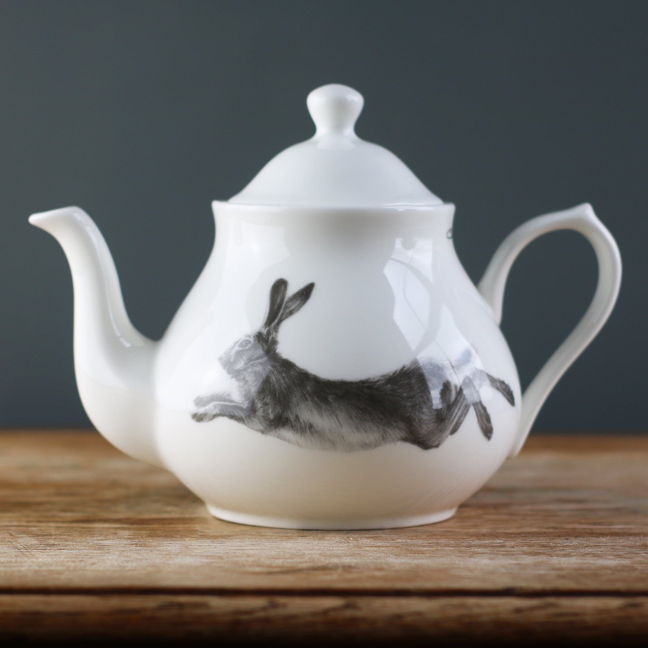Running Hare Teapot