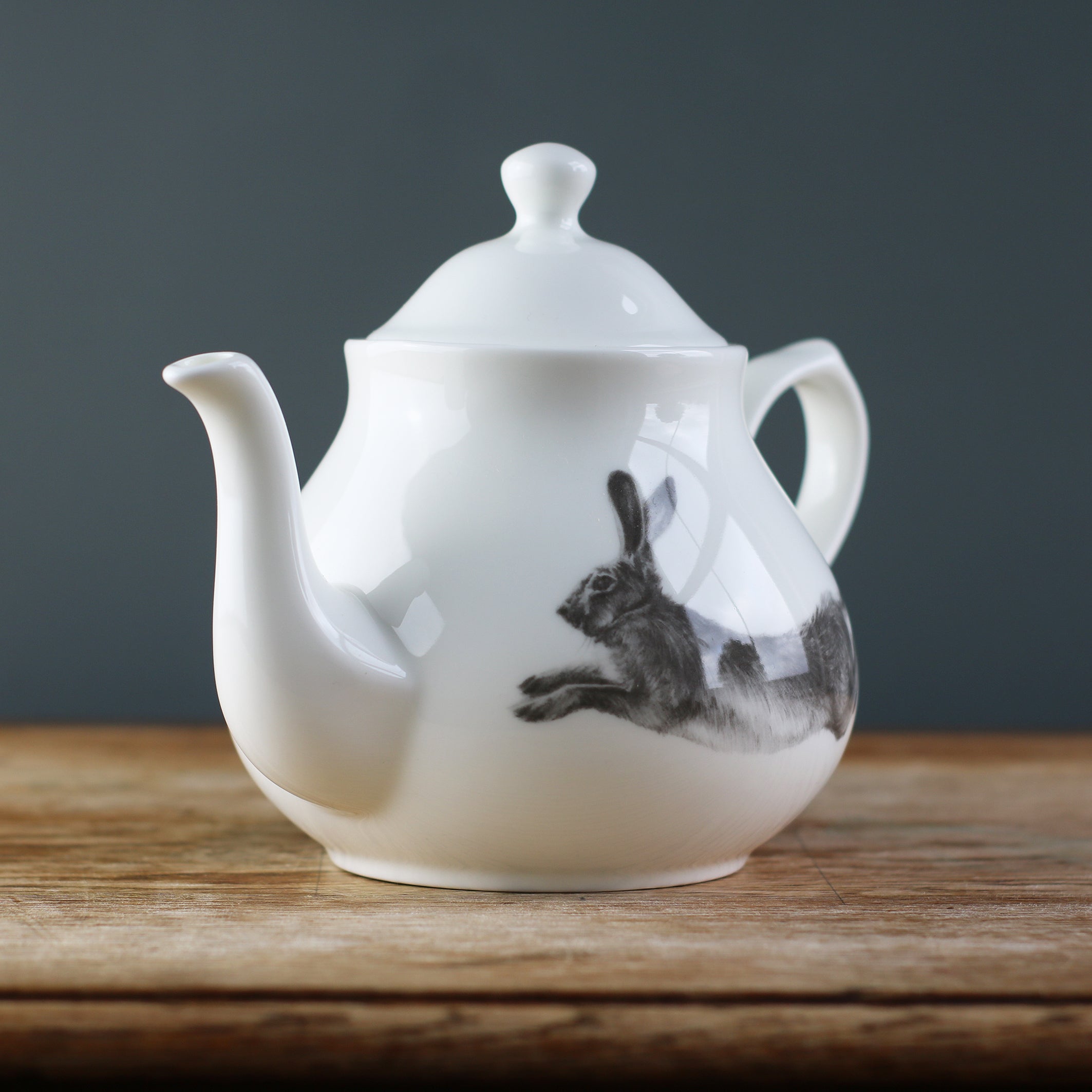 Running Hare Teapot