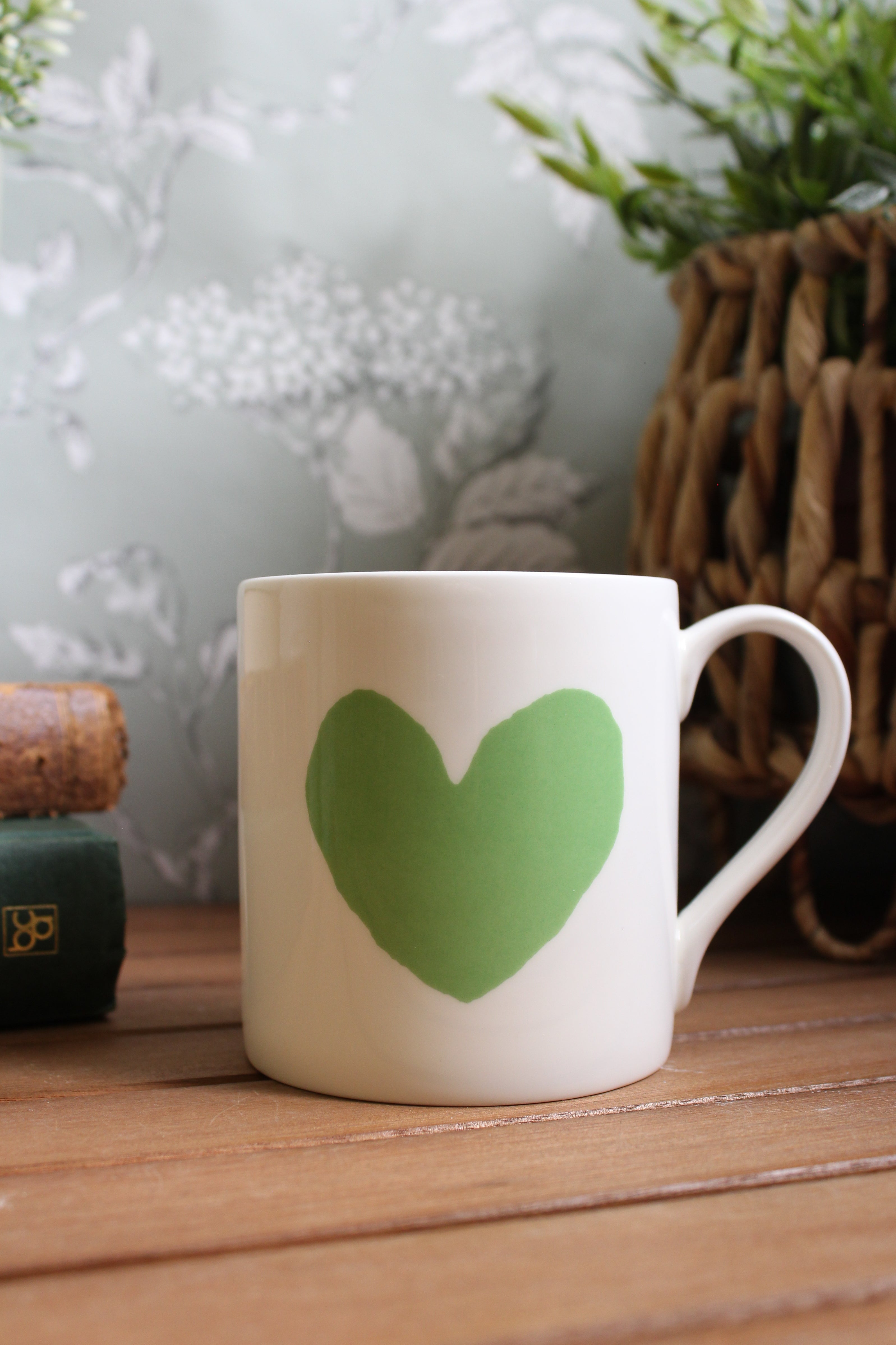 Big Green Heart Mug