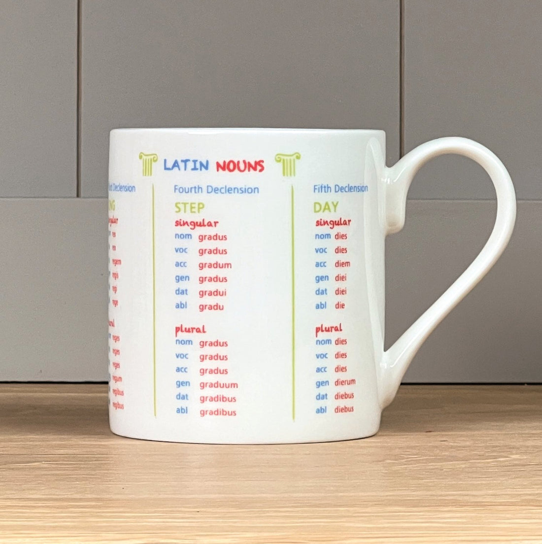 Latin Nouns Mug