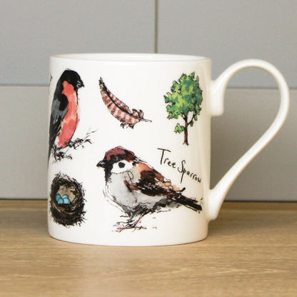 Garden Birdsong Tree Sparrow Mug