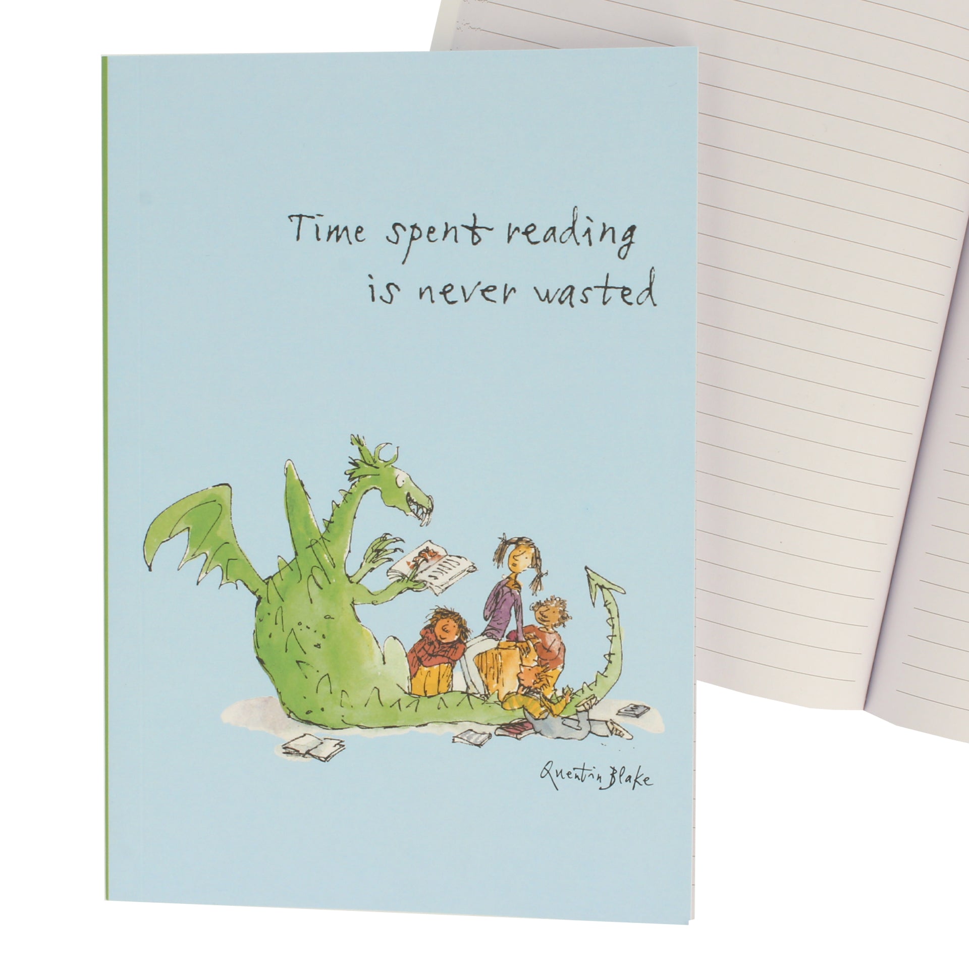 Time Spent Reading A5 Softcover Notebook