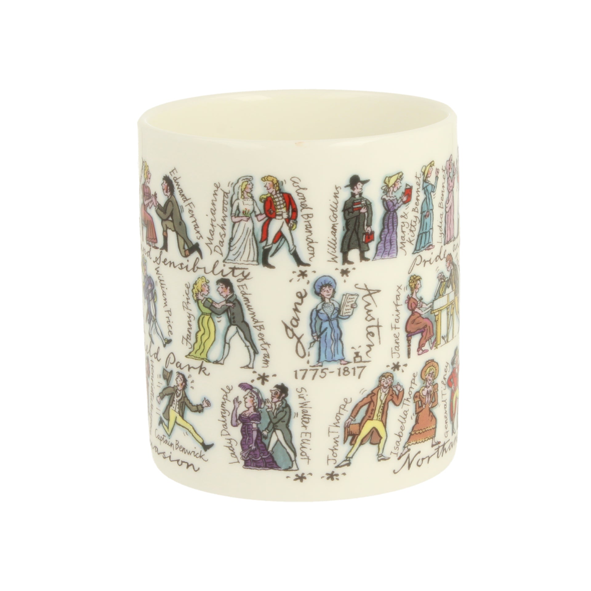 Jane Austen Pen Pot