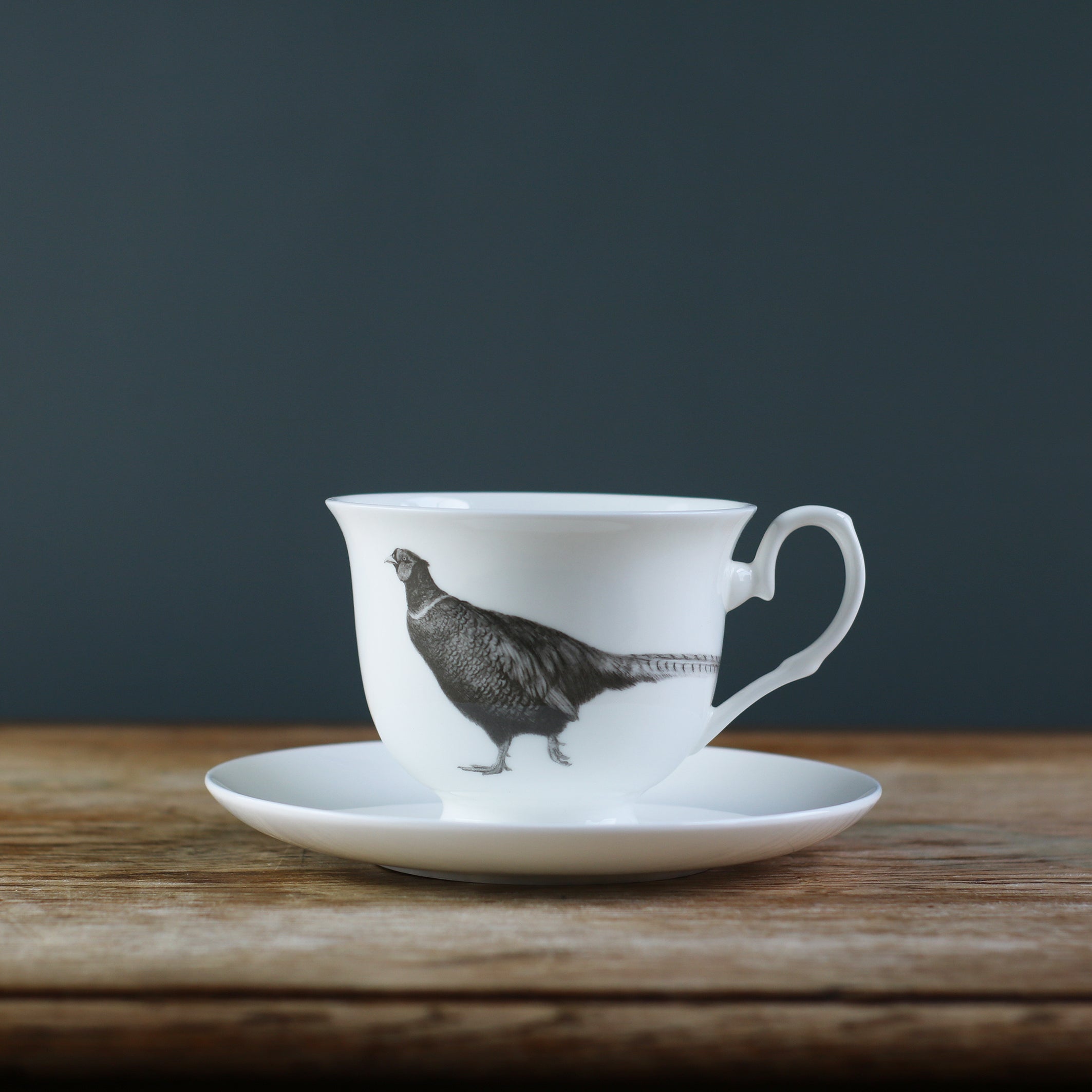 Pleasant Pheasant Cup and Saucer
