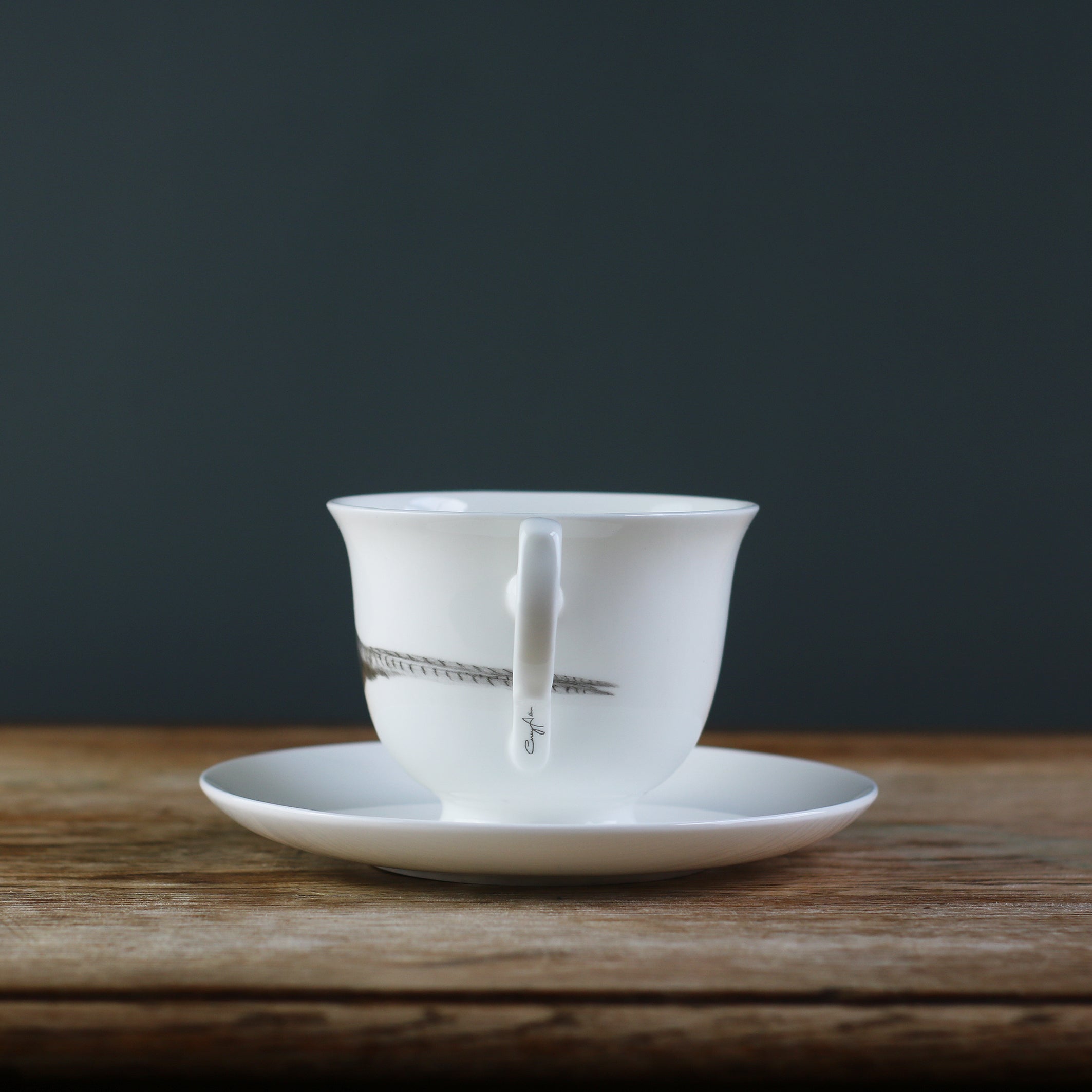 Pleasant Pheasant Cup and Saucer