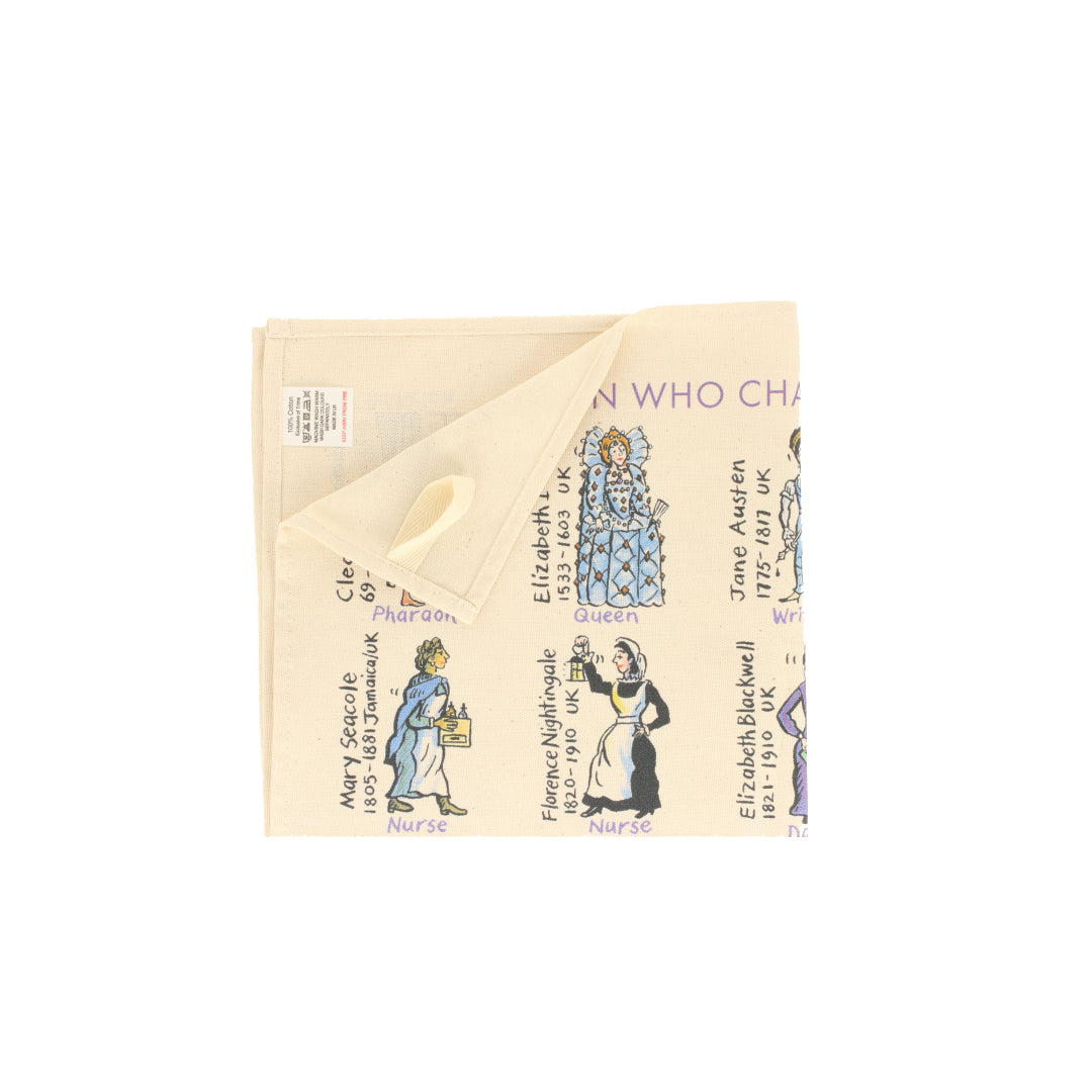 Women Who Changed The World Tea Towel