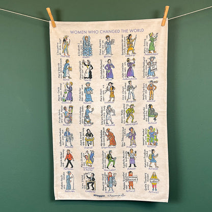 Women Who Changed The World Tea Towel