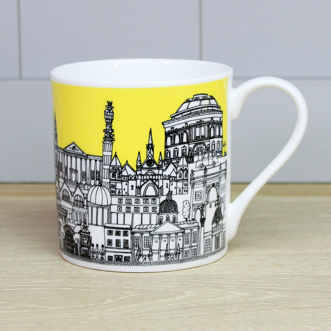 London Buildings Yellow Mug