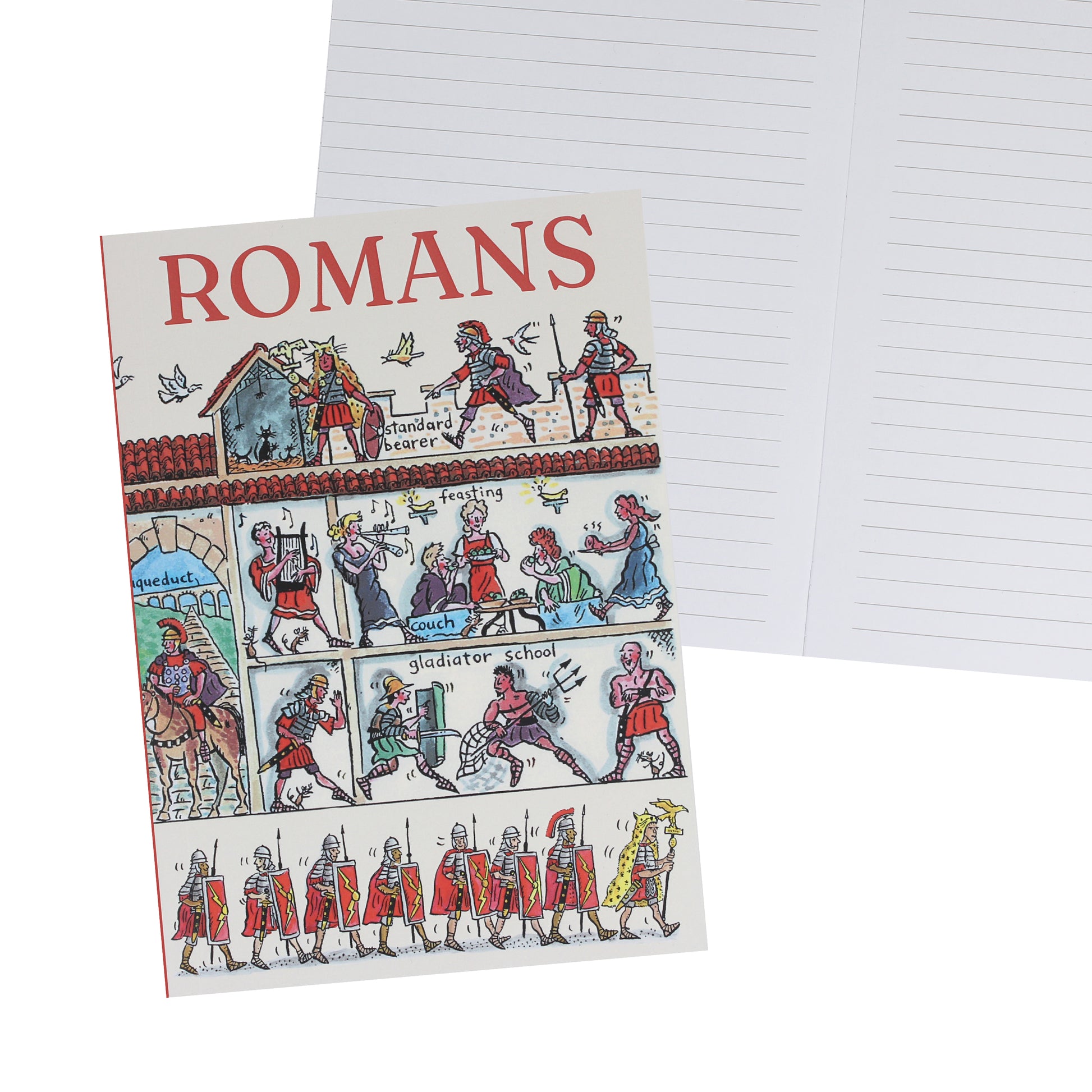 Romans A5 Softcover Notebook