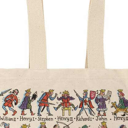 Kings &amp; Queens of England Tote Bag