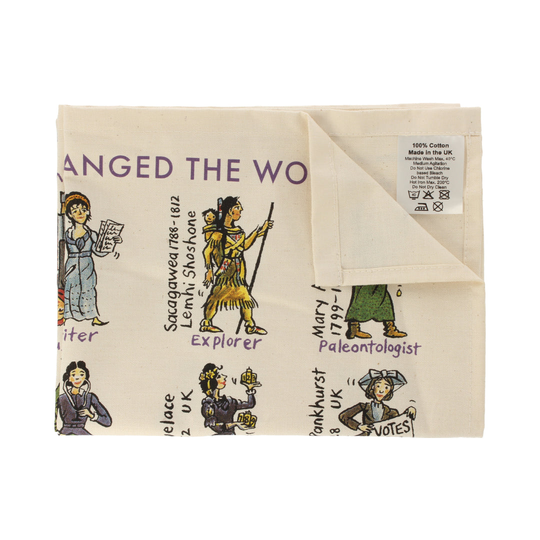 Women Who Changed The World Tea Towel