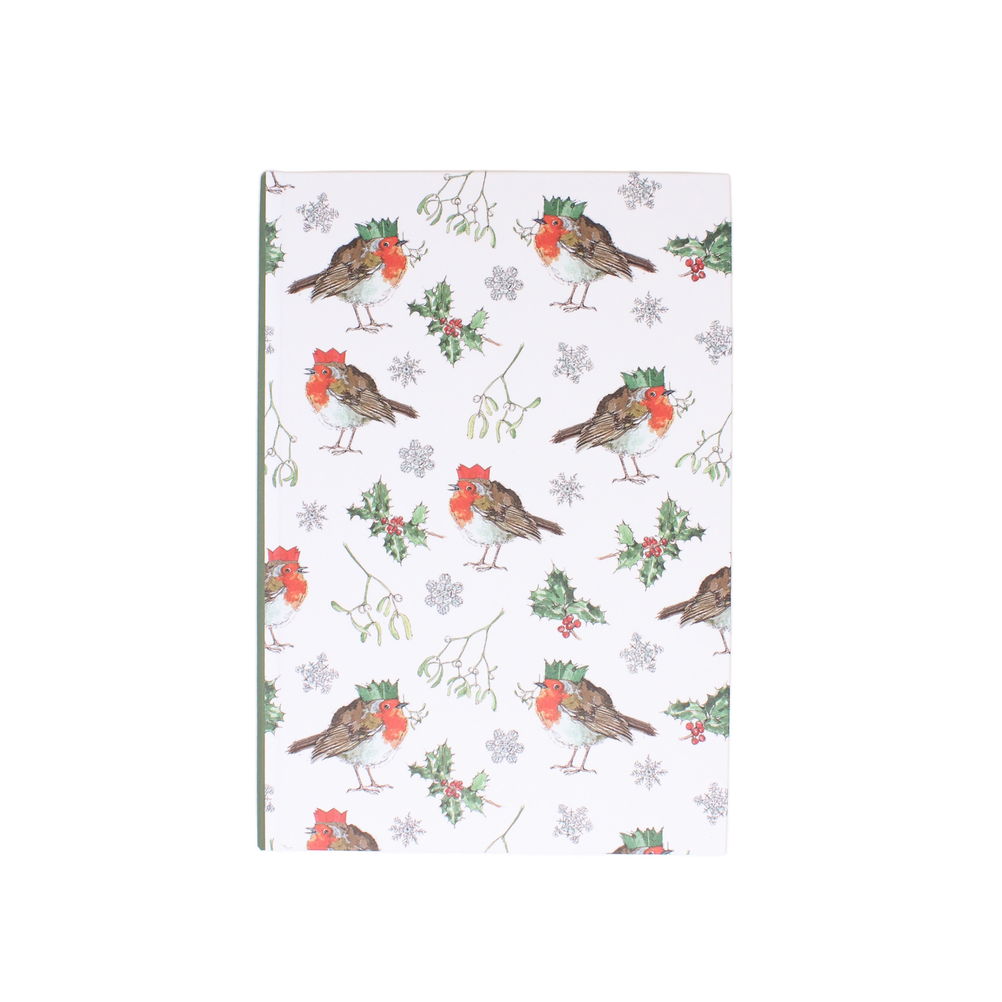 Christmas Robin A5 Hardback Notebook