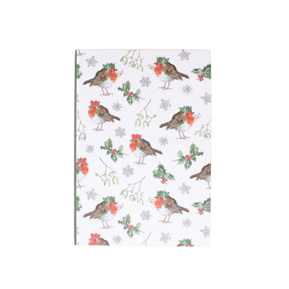 Christmas Robin A5 Hardback Notebook