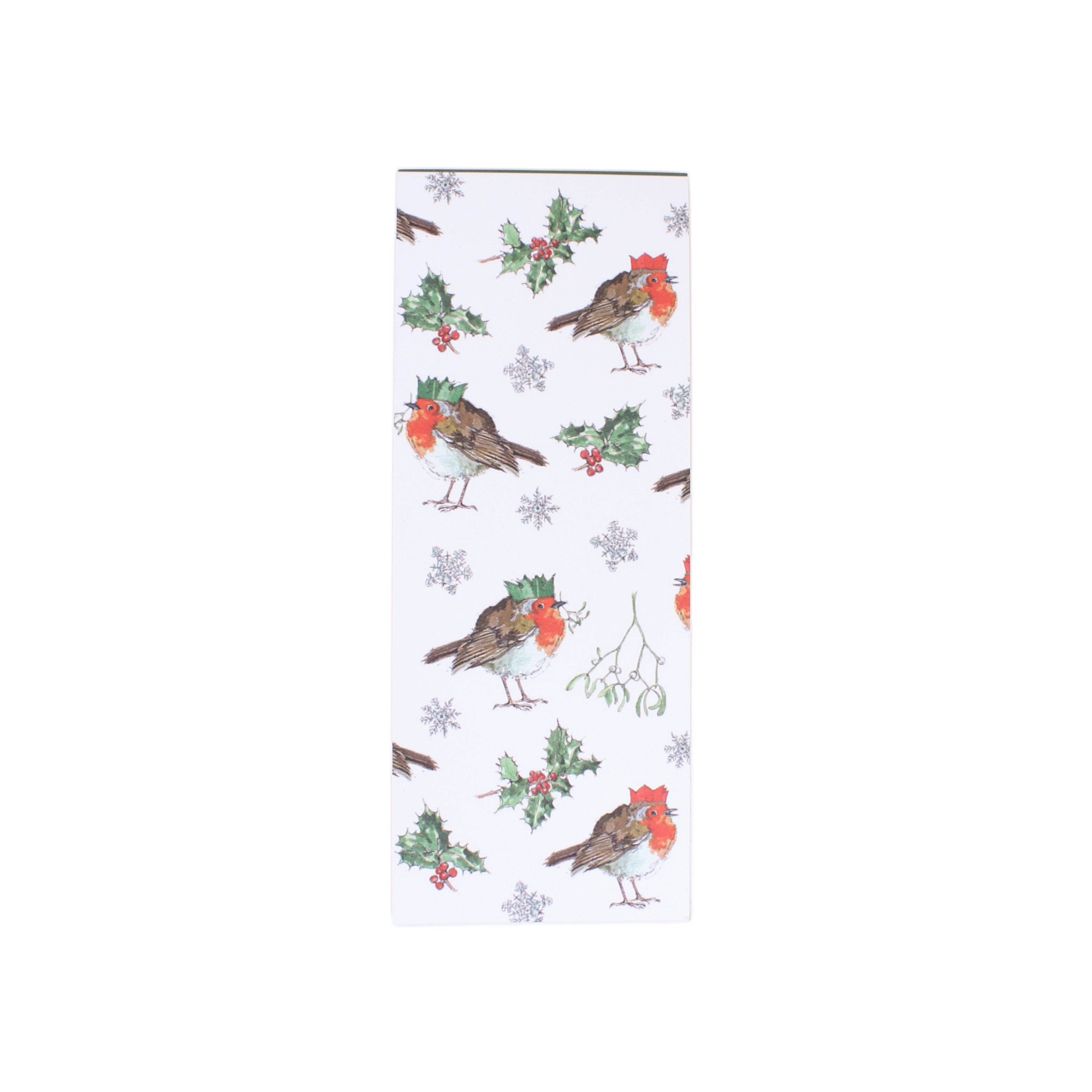 Christmas Robin Shopper Pad