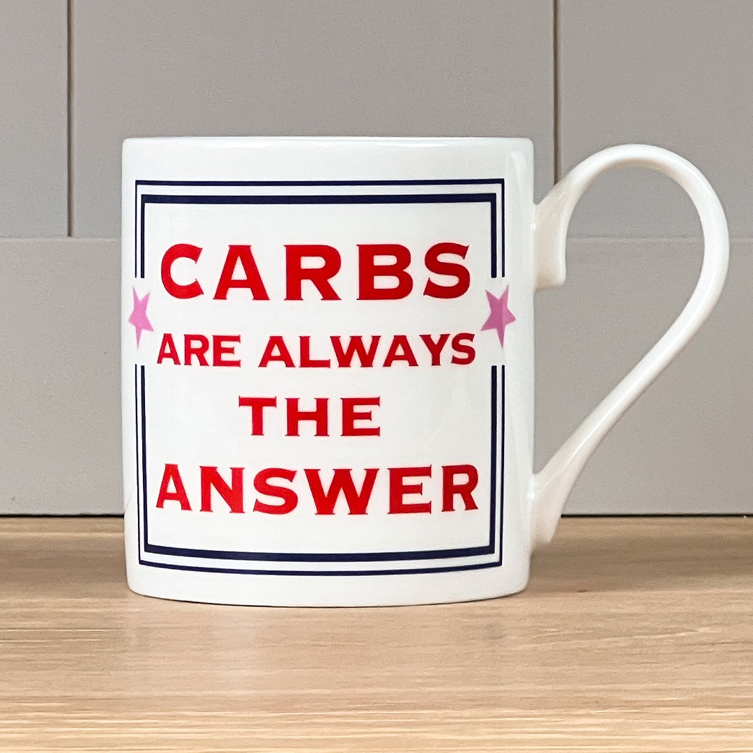 Carbs Are Always The Answer Mug