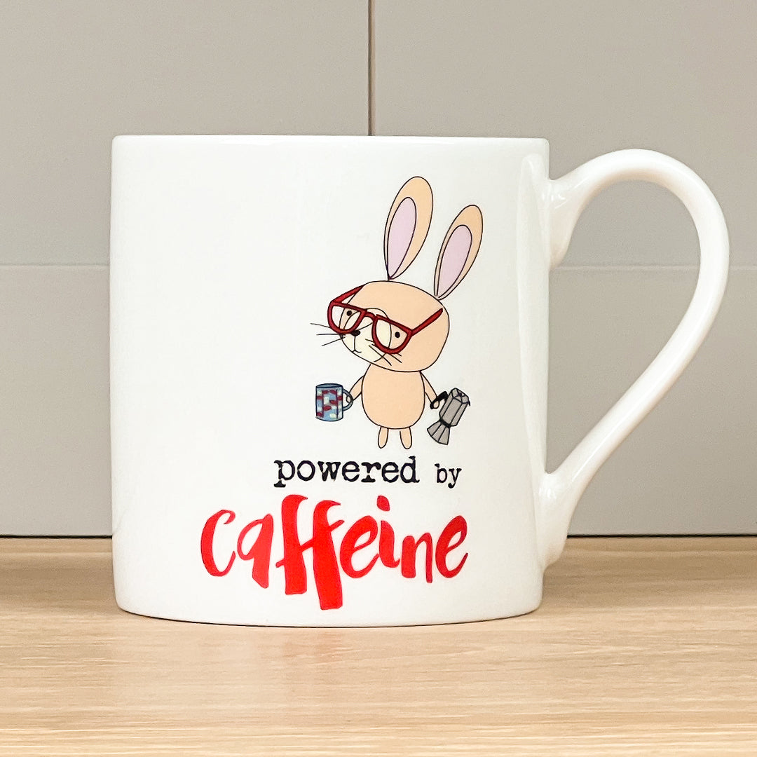 Powered By Caffeine Mug
