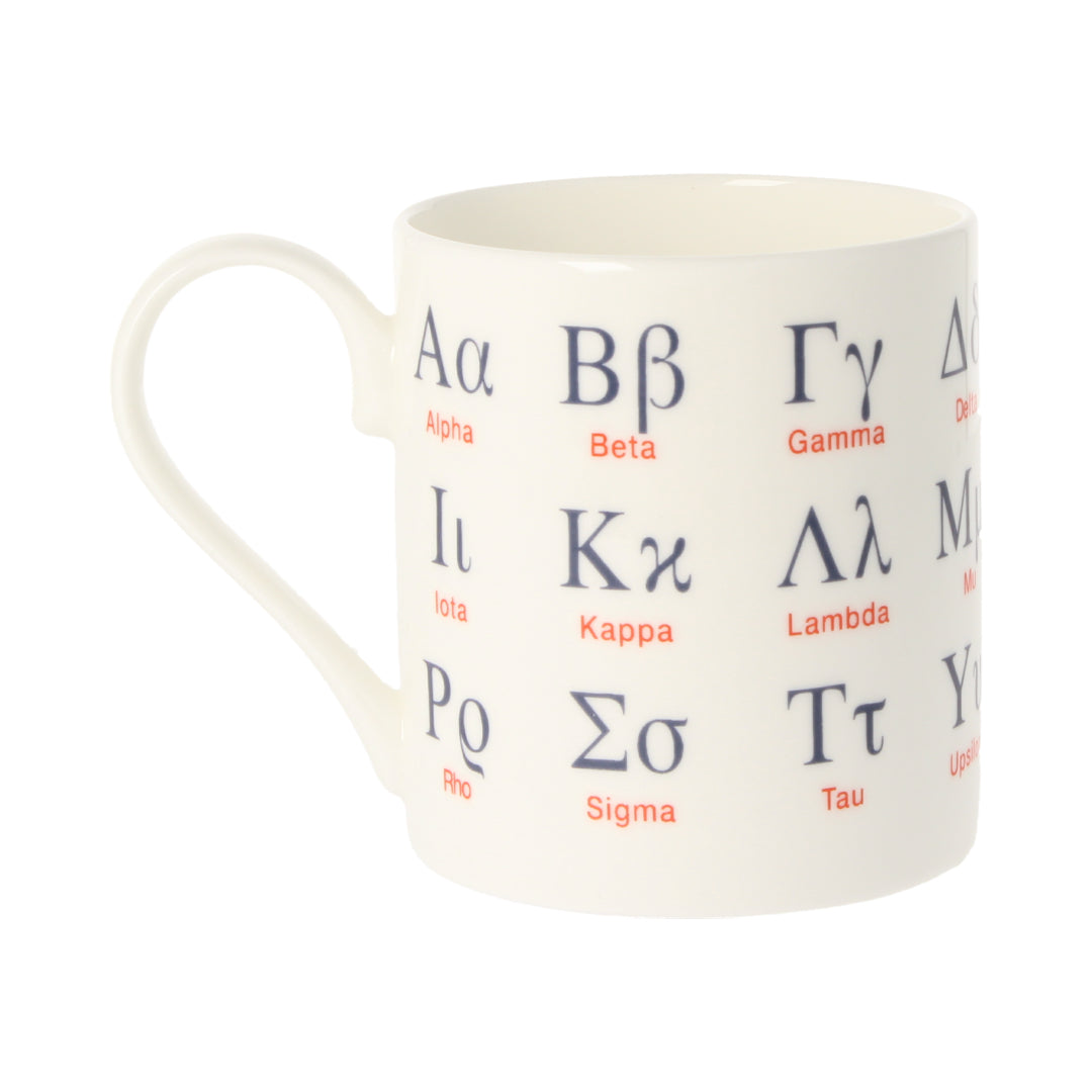 Greek Alphabet Mug