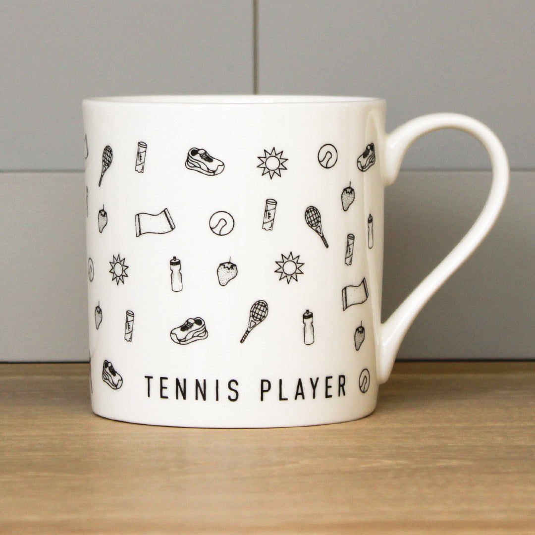 Tennis Player Mug