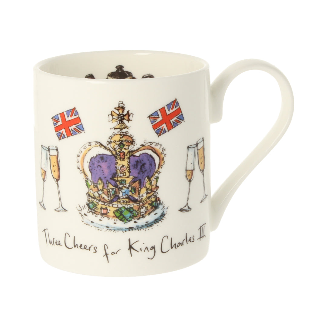 Three Cheers for King Charles III Mug