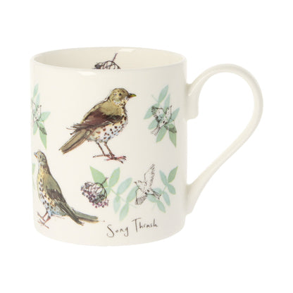 Five Song Thrush Mug