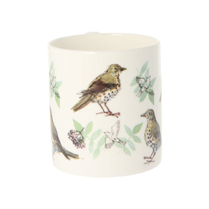 Five Song Thrush Mug