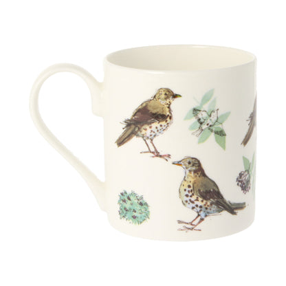 Five Song Thrush Mug