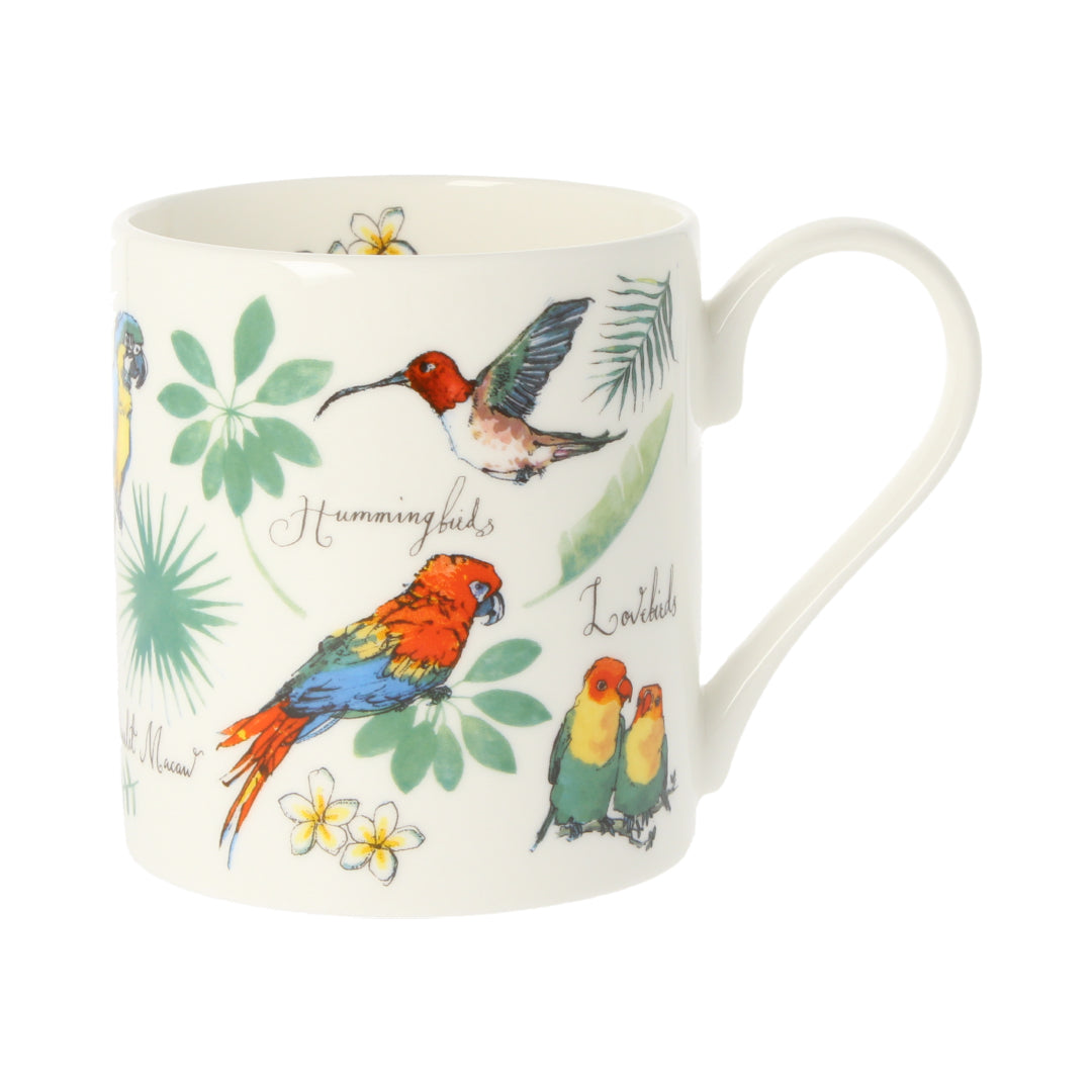 Seven Tropical Birds Mug