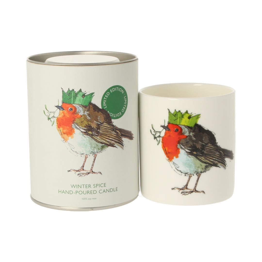 Christmas Robin Winter Spice Candle