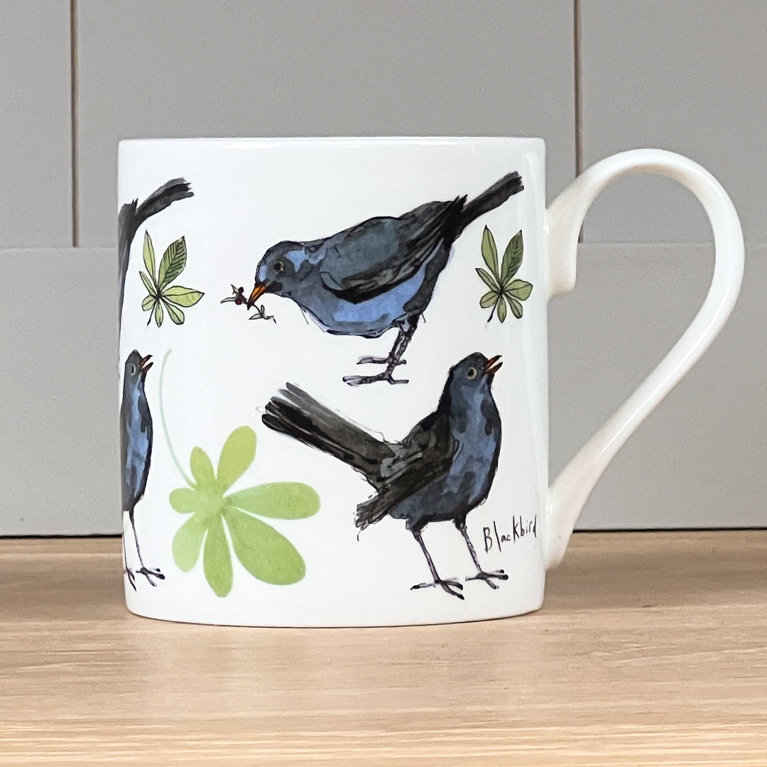 Five Blackbird Mug